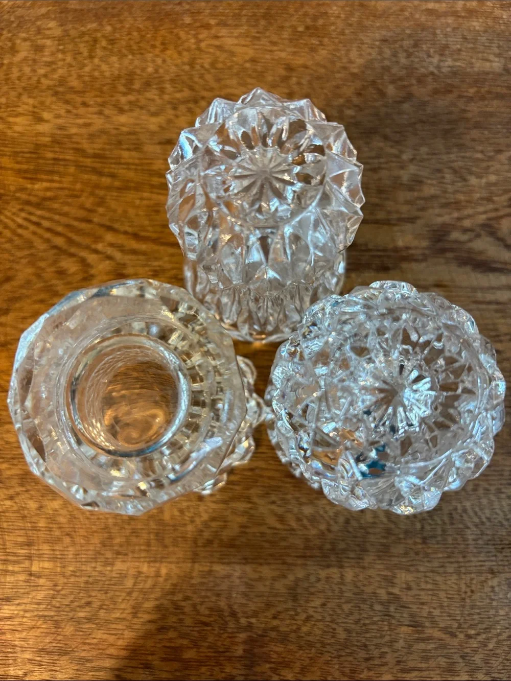 Vintage Bud Vases/Toothpick Holders Set of 3